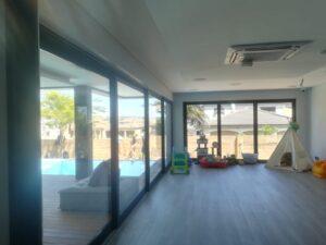 Three Panel Palace Sliding Door